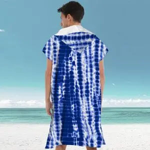 Surf Poncho Towels Wholesale SKU-57-Blue Beads