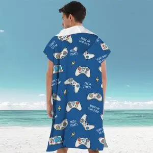 Microfiber Men's Hooded Towel SKU-70-Game controller
