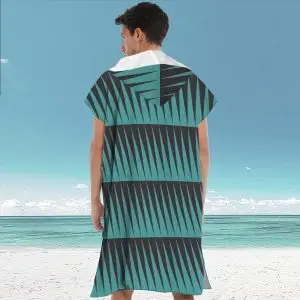 Microfiber Sides Sewn Surf Poncho SKU-71-Barb