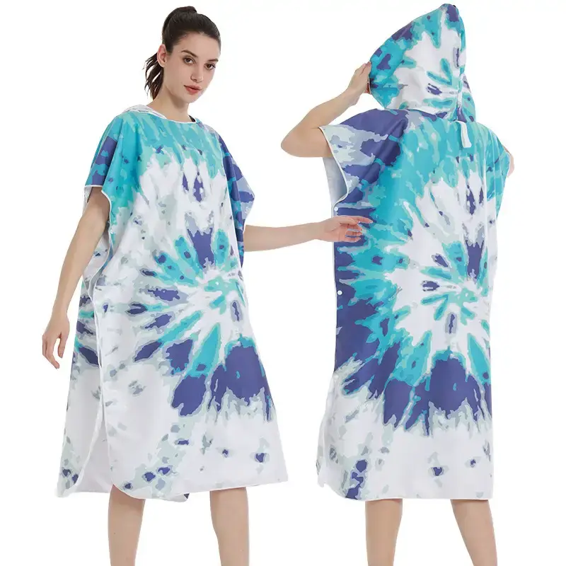 Home 11 button style suede surfing changing poncho